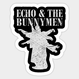 echo and bunnymen Sticker
